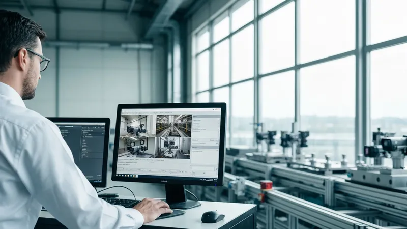 Intégration de logiciels de vision