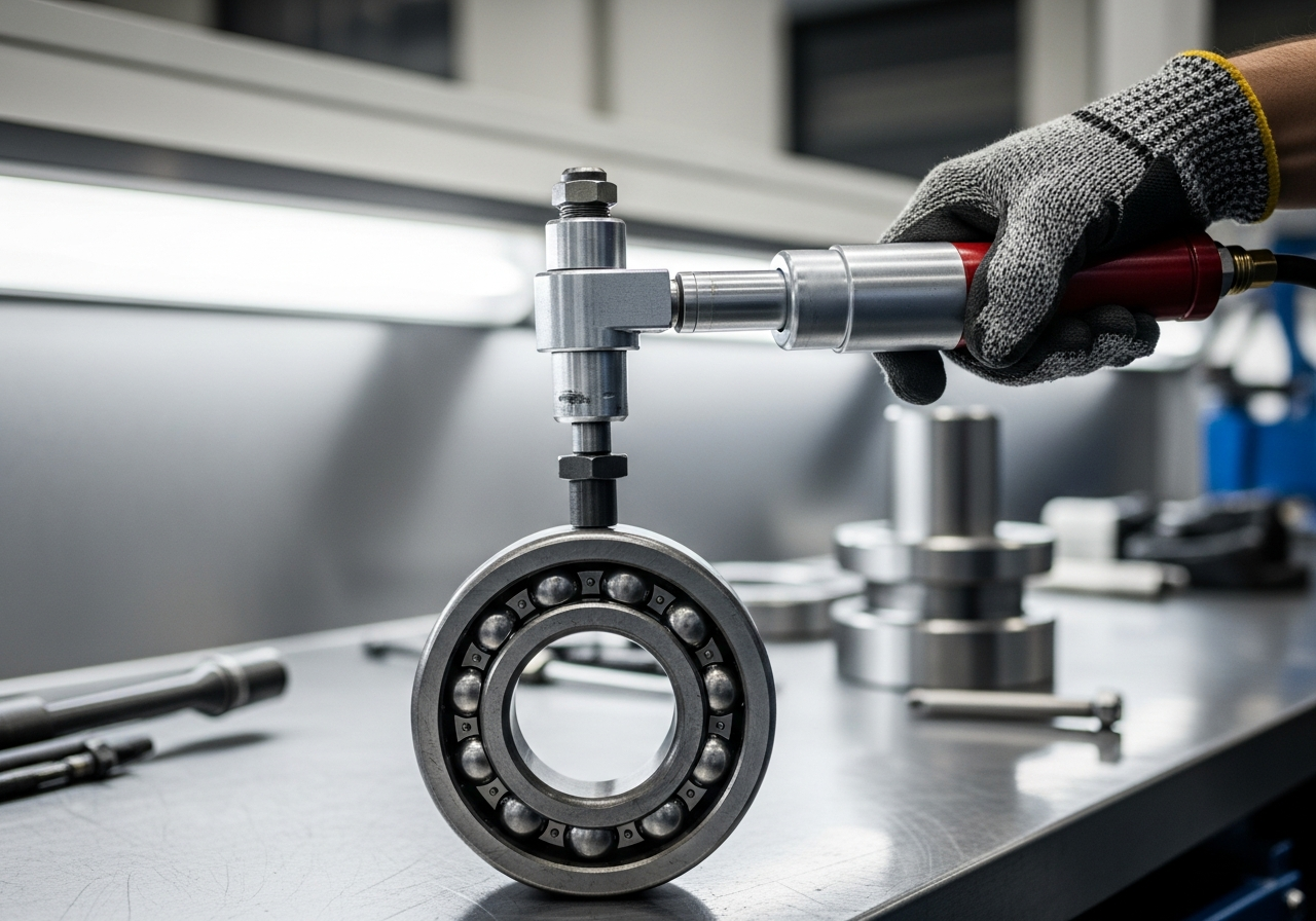 Schéma éclaté détaillé d'un roulement à billes, montrant l'anneau intérieur, l'anneau extérieur, les billes, la cage et les joints.