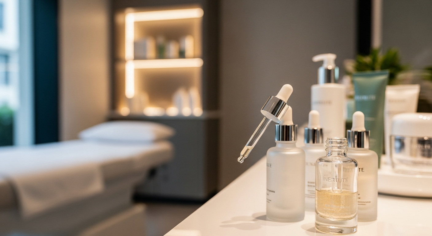 Esthéticienne réalisant une épilation douce et professionnelle sur la jambe d'une cliente