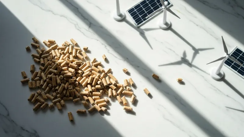 Comparaison des sources d'énergie renouvelables : Les pellets en tête