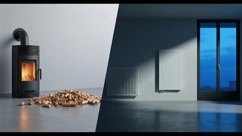 Coûts de chauffage avec des pellets vs électricité