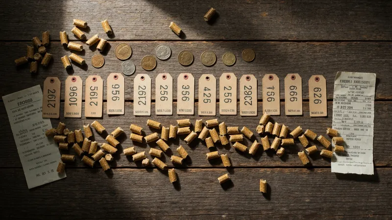 Évolution historique des prix des pellets