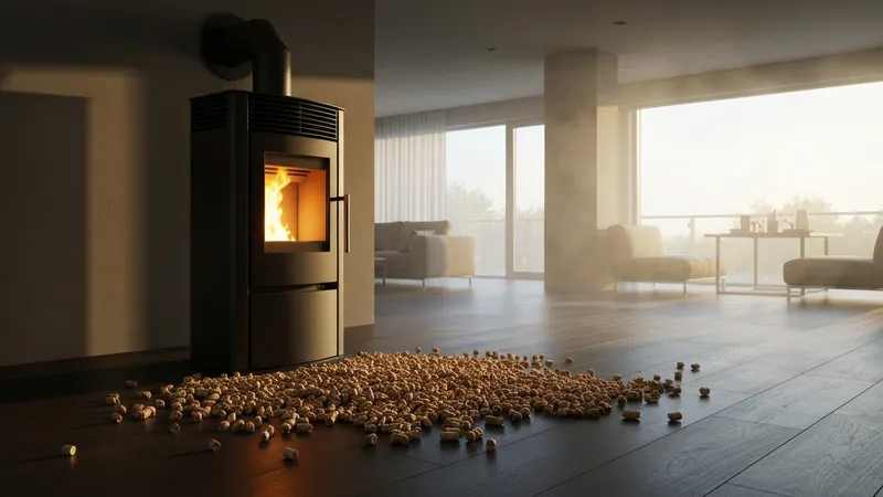 Utilisation des pellets dans l'habitat